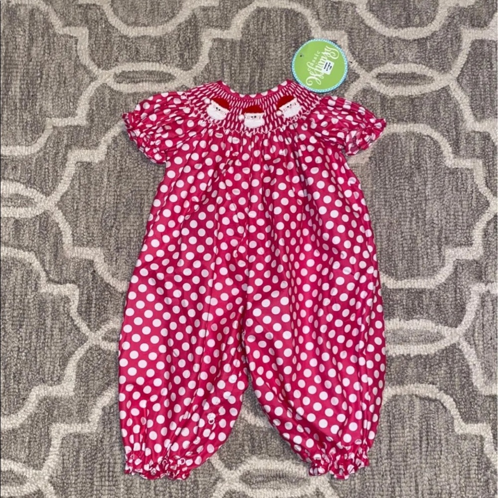Smocked Santa Bubble